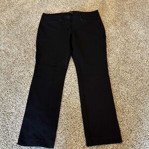 WHBM The Slim Stretch Pants, Size 6 short, NWOT